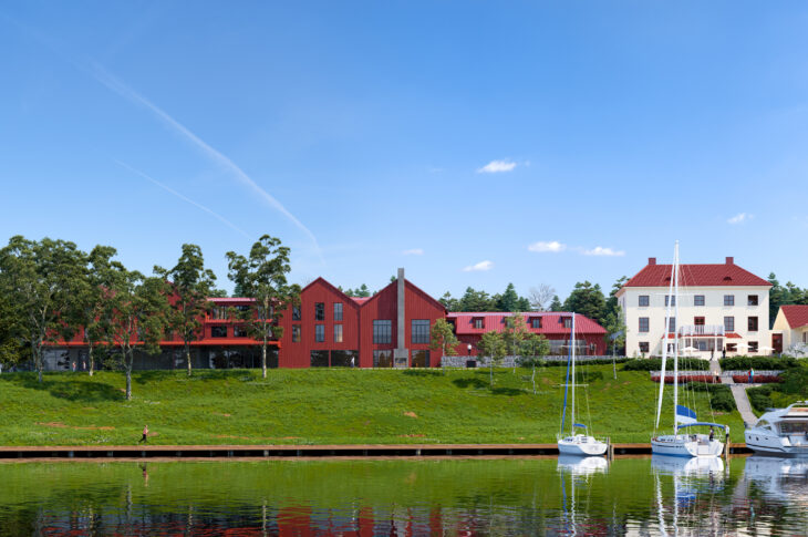 Bild på nya Smådalarö Gård Hotell & Spa